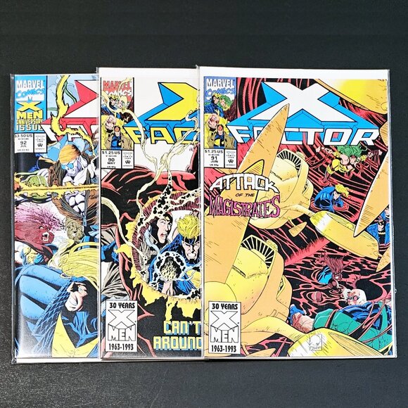 X-Factor #90-#92 Vol. 1 - 3 Book Lot 🔑 issue (1993) - Picture 1 of 10